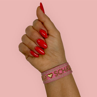 GOLDSCHATZ - Bestickte Armbänder