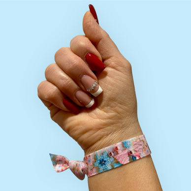 Weihnachtsstern - Elastische Armbänder