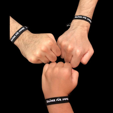 Brüder für immer - Elastische Armbänder