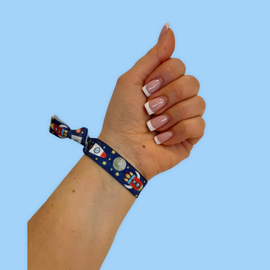 Universum - Rakete - Elastische Armbänder