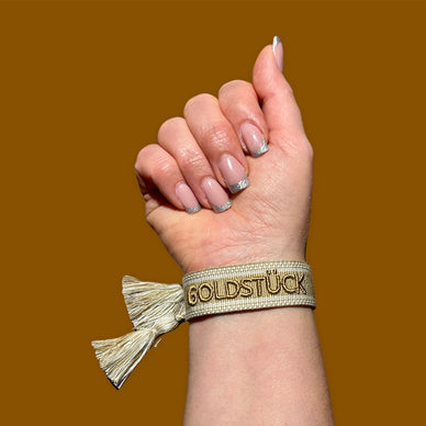 GOLDSTÜCK - Bestickte Armbänder