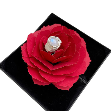 Vintage Mondstein Ring - Edelstein