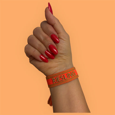 RIESLING - Bestickte Armbänder