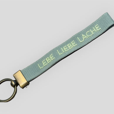 LEBE LIEBE LACHE - Schlüsselanhänger