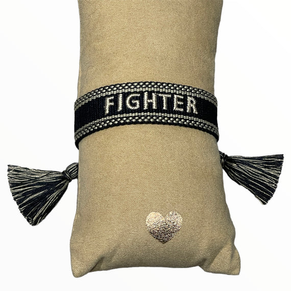 FIGHTER - Bestickte Armbänder
