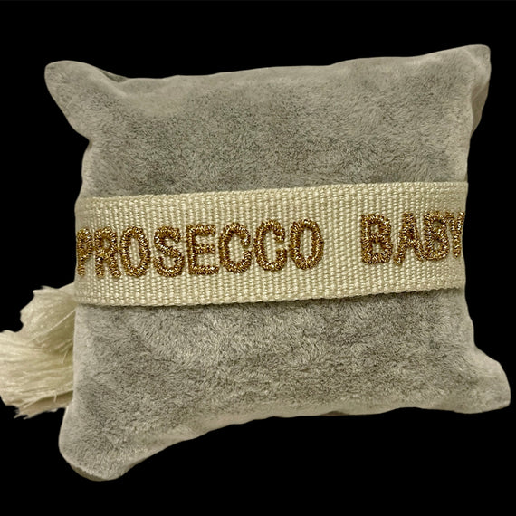 PROSECCO BABY - Bestickte Armbänder