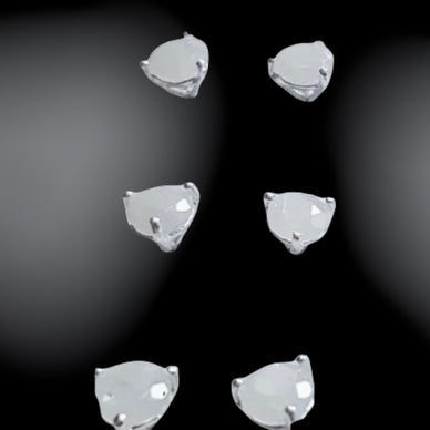 Ohrstecker Mondstein