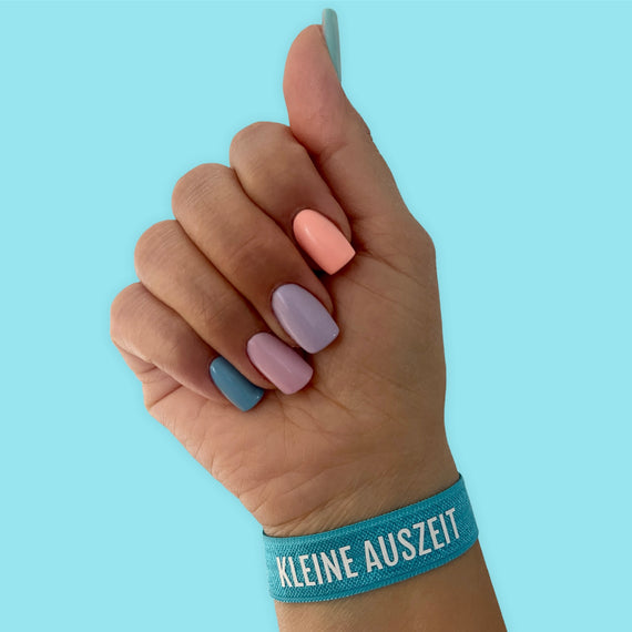 Kleine Auszeit - Elastische Armbänder