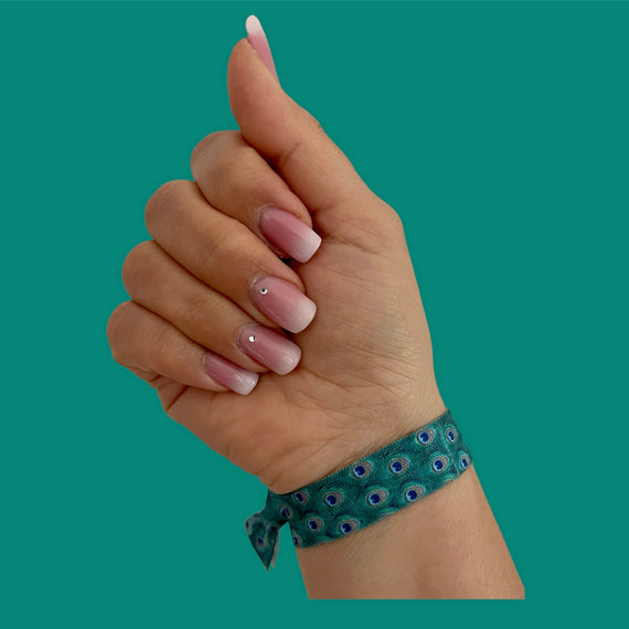 Pfau - Elastische Armbänder