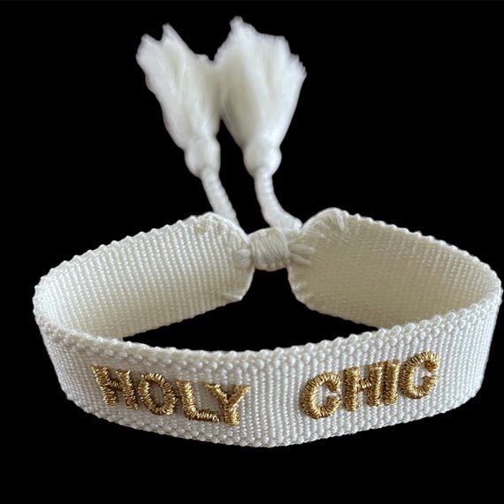 HOLY CHIC - Bestickte Armbänder