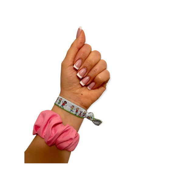 Kinder - Mulitkulti - Elastische Armbänder