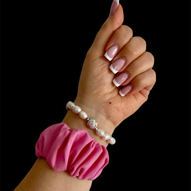 Süßwasserperlen Armband Schnecke