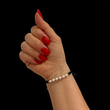 Makramee Perlen Armband