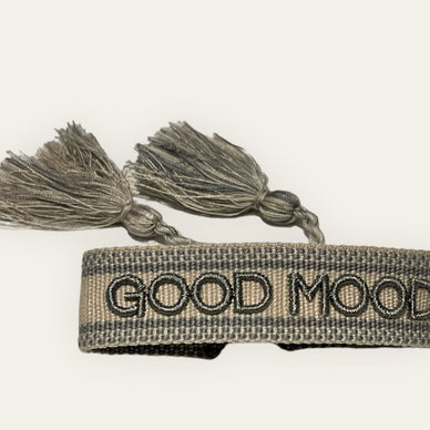 GOOD MOOD - Bestickte Armbänder