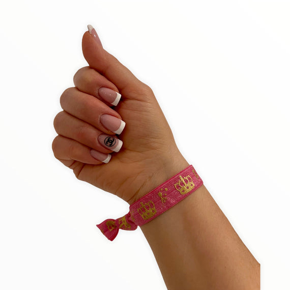 Krone - Zauberstab - Elastische Armbänder