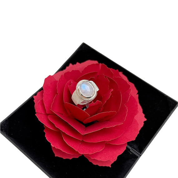 Vintage Mondstein Ring - Edelstein