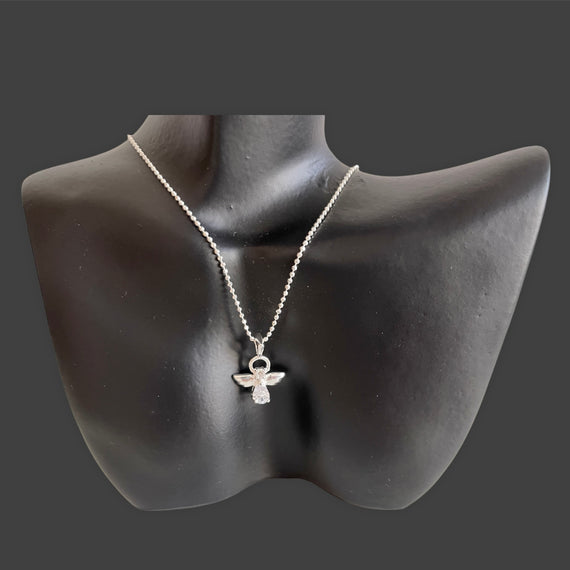 Engelchen Halskette - 925 Silber